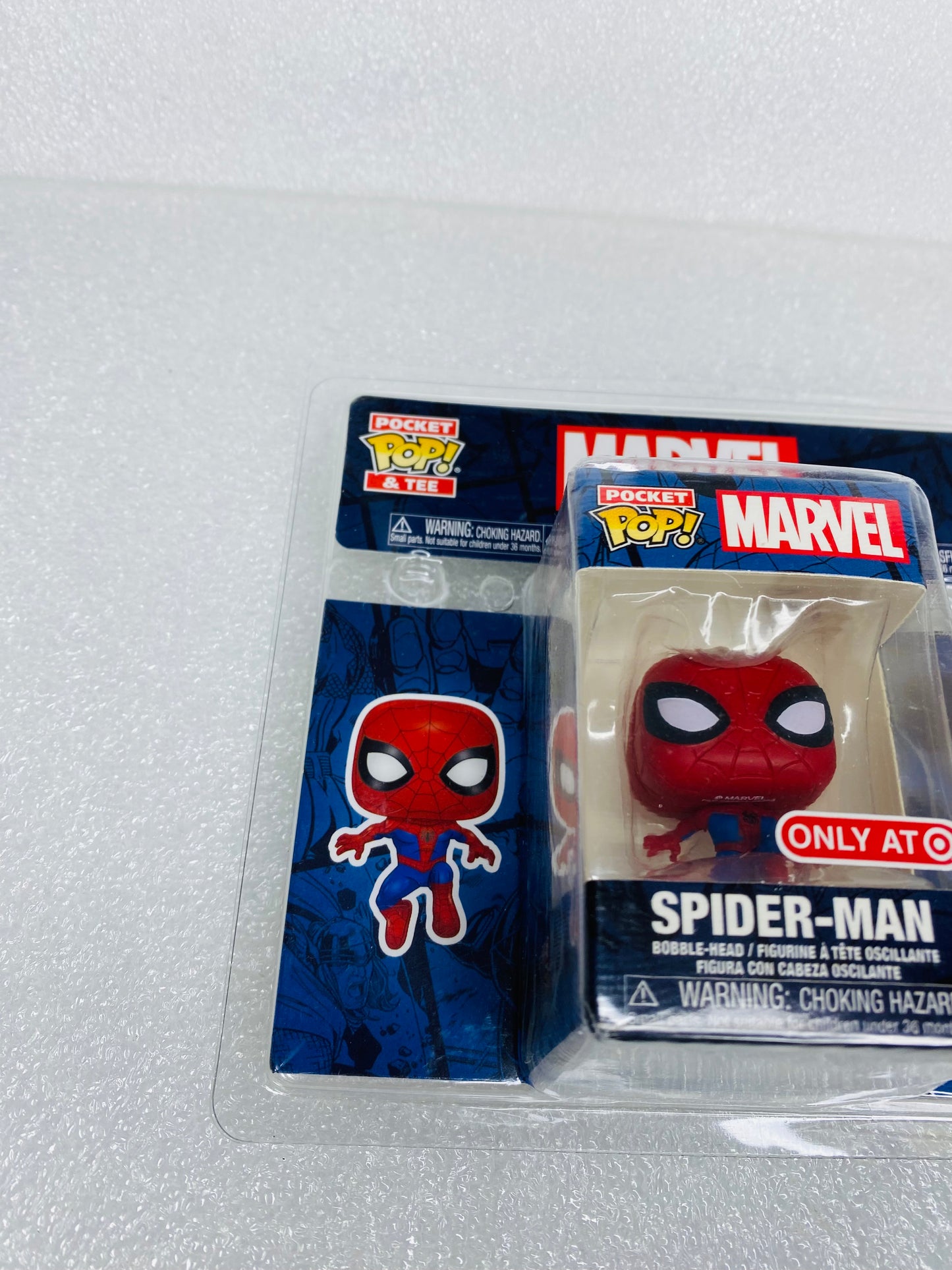 lot Of 2 Pocket Funko Pop Keychains, Spider-Man & Classic Batman - (READ)