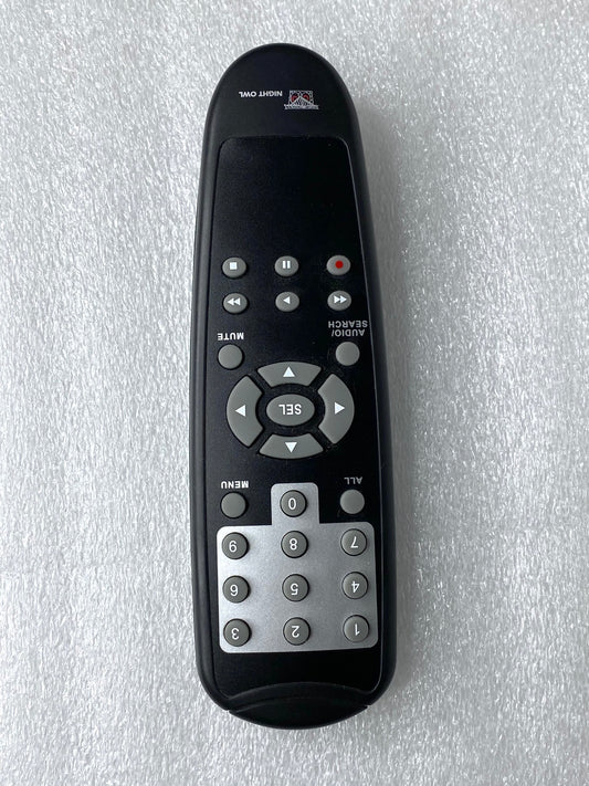 genuine Original Night Owl DVR Remote Control Model REM-AHD10, 6.5" x 2", Black
