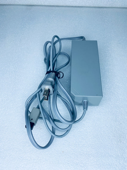 #26 - nintendo Wii AC Adapter Power Supply 12V, RVL-002, Gray - (READ) - (IN CONDITION AS SHOWN)