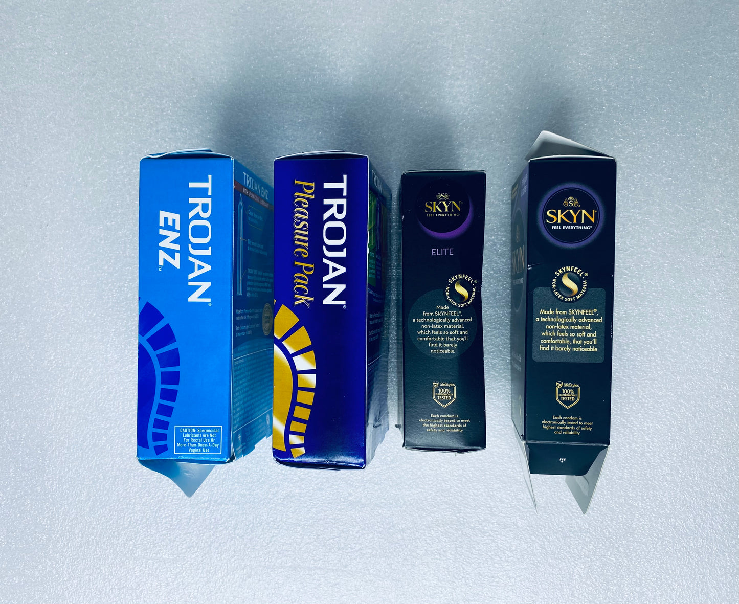 #74 - Open Box - Various Amount of Latex Protective Wraps For Adult Use Only - (READ) - (IN CONDITION AS SHOWN)