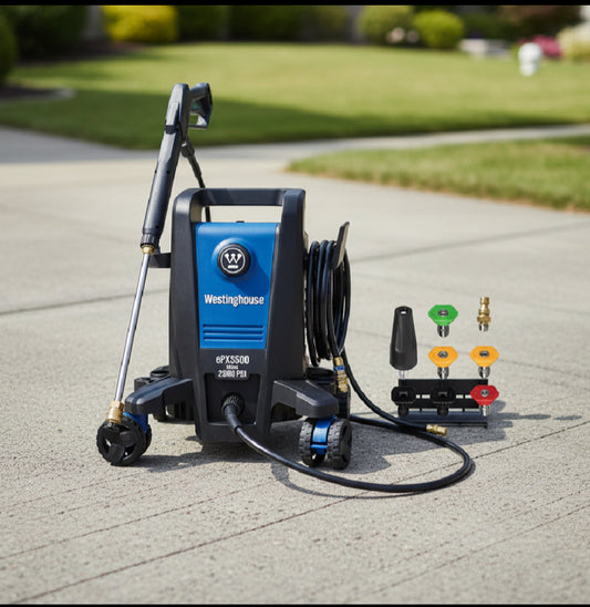 Westinghouse 2500PSI Max & 1.76GPM Max Electric Pressure Washer W/ Wheels
