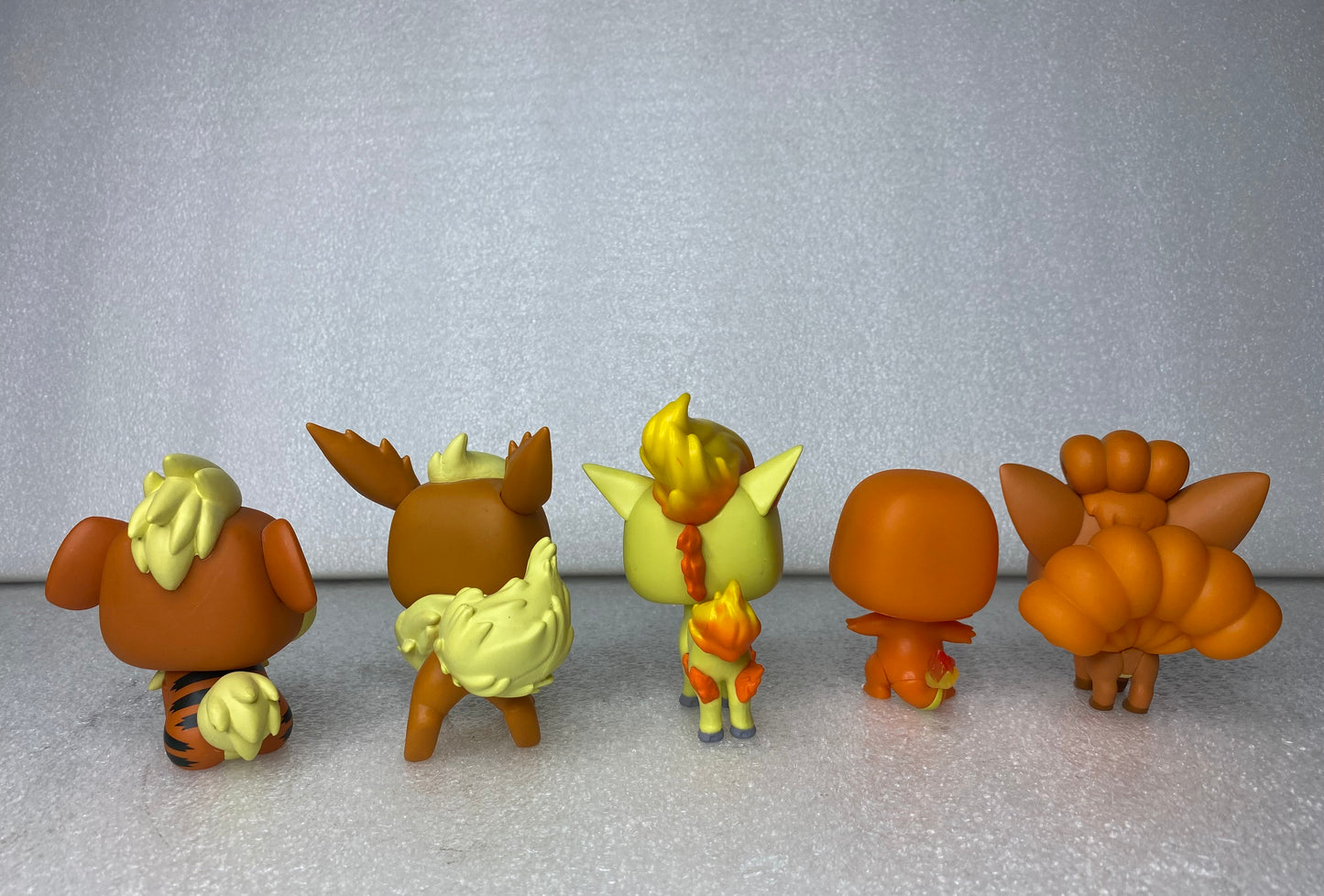 Lot Of 5 - Loose Pokemon Funko Pops, Flareon, Charmander, Vulpix, Ponyta- (READ)