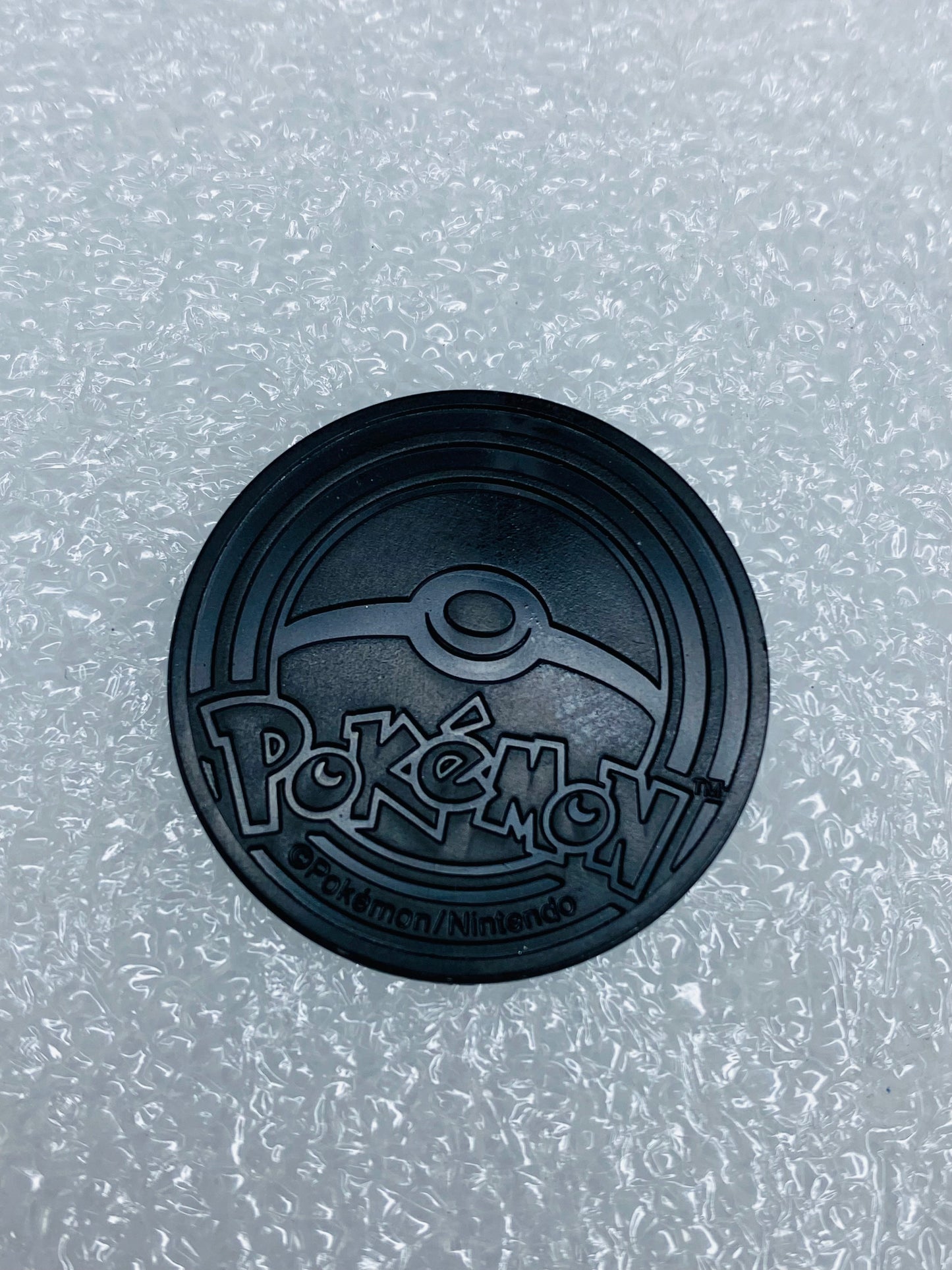 pokemon Accelgor & Escavalier Blue Front, Black Back, 1 3/16" Coin - (READ)