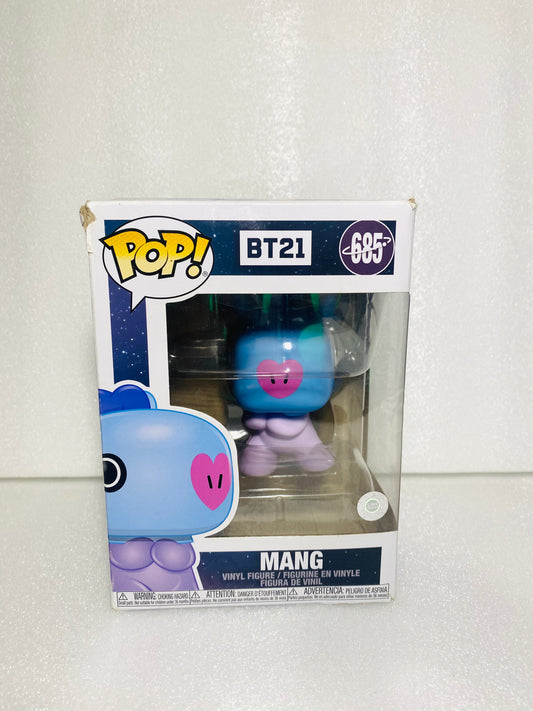funko Pop #685 BT21 Mang Vinyl Figure, 6.25" x 4.5" x 3.5" - (READ)