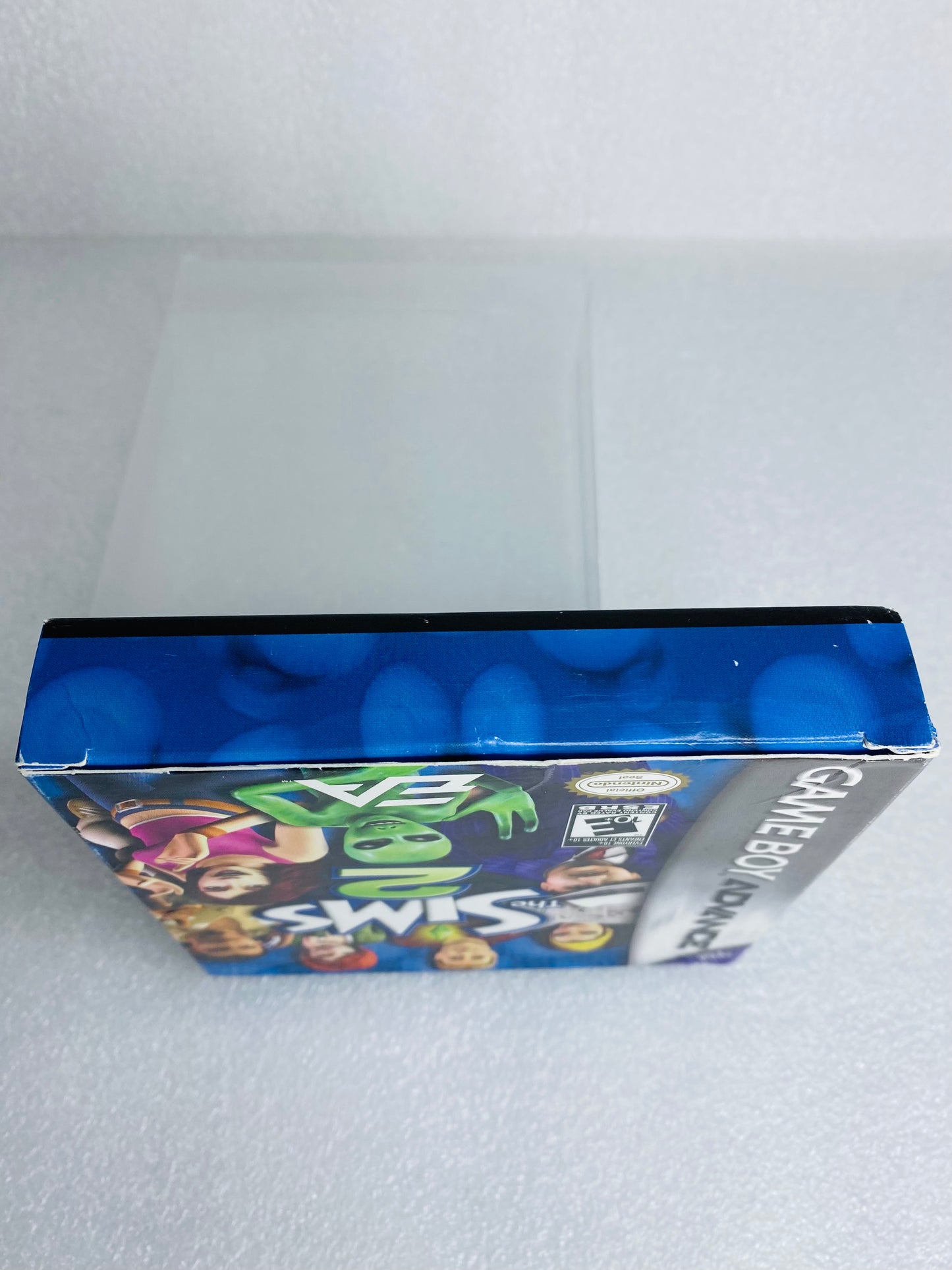 the Sims 2 (Nintendo Game Boy Advance, 2005) W/Plastic Cover - (READ)