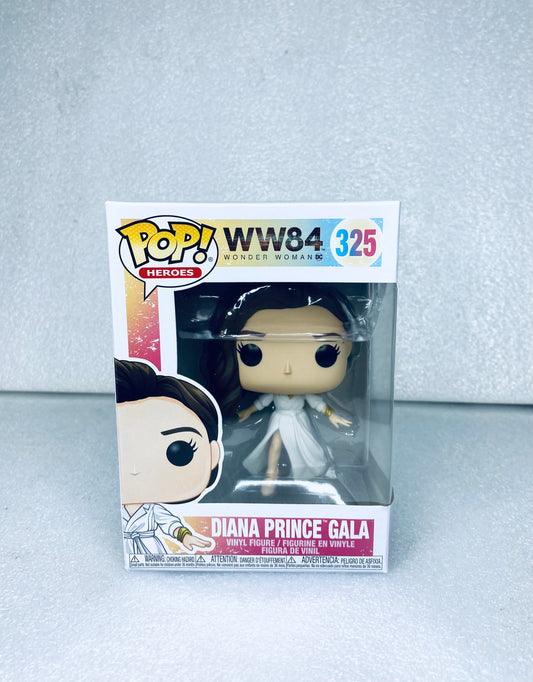 #19 - new - Pop! Heroes Wonder Woman WW84 Diana Prince Gala 325 - (READ) - (IN CONDITION AS SHOWN)