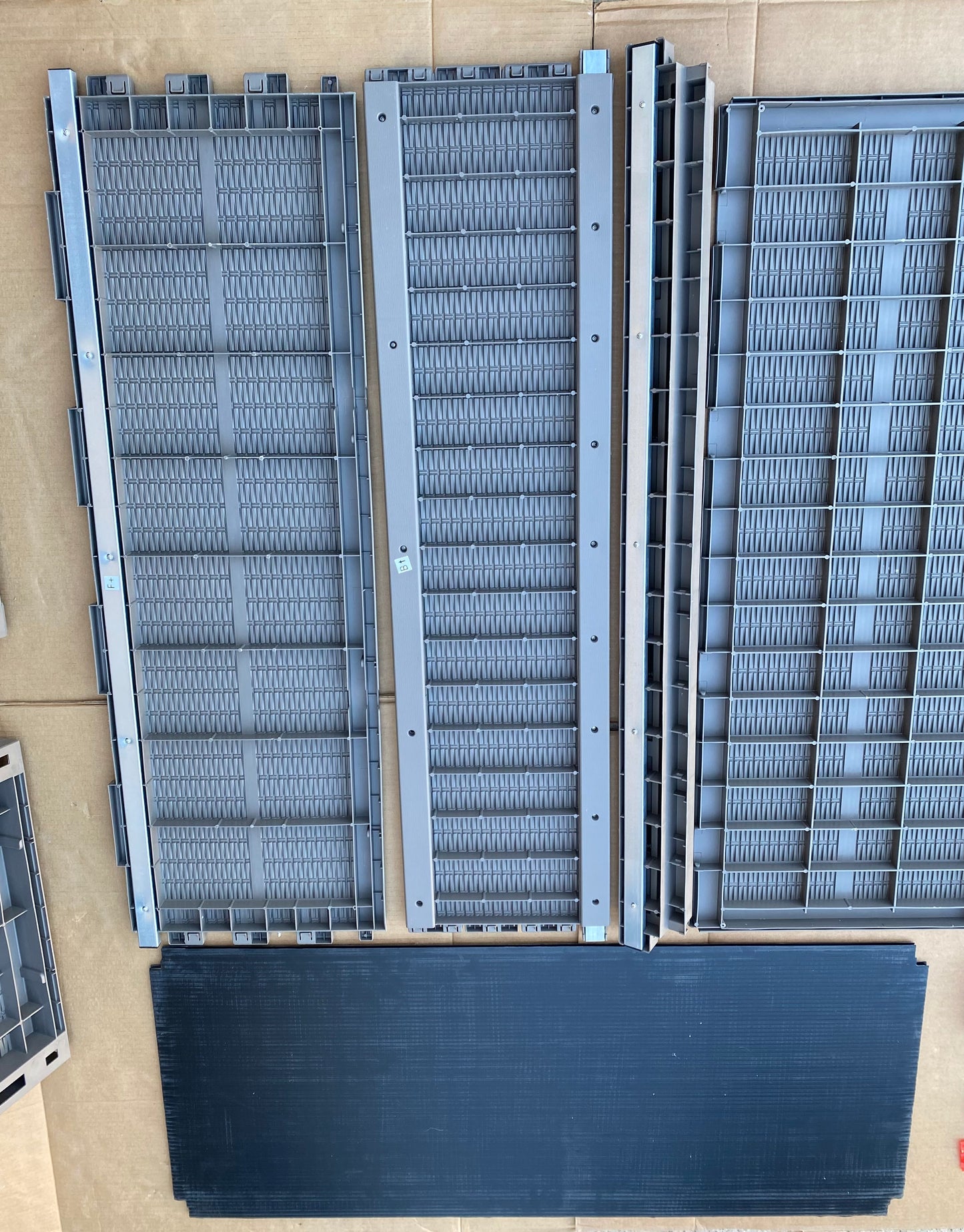 New Other Yitahome 70 Gallon 51" Storage Bench/Deck Box, Light Brown - (READ)