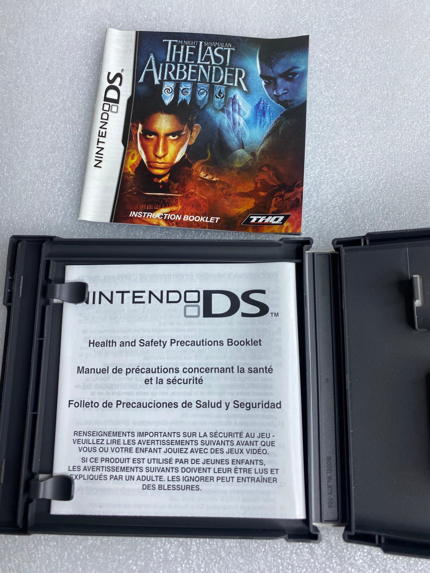 the Last Airbender (Nintendo DS, 2010) THQ - (READ)