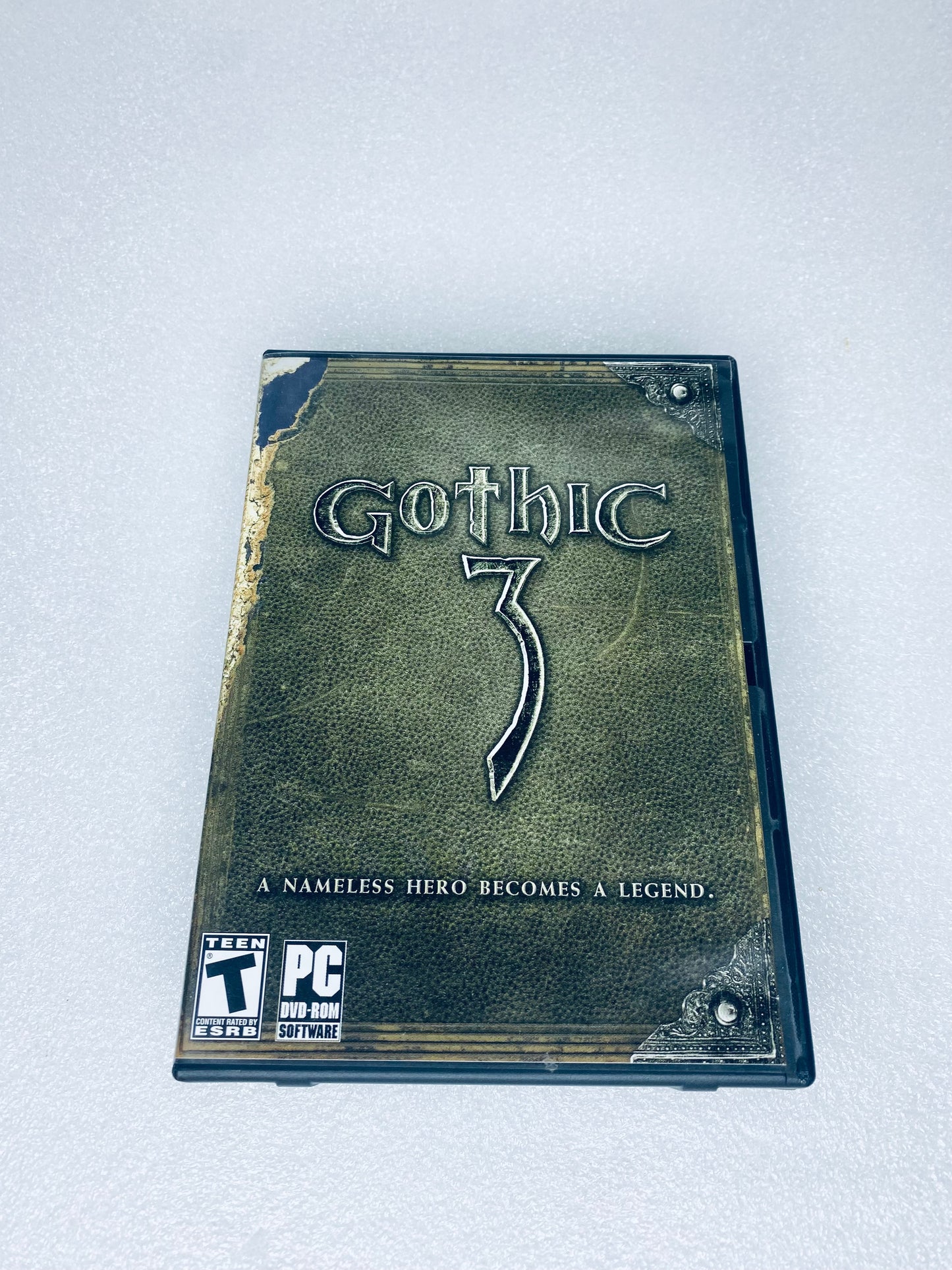 #63 - Gothic 3 PC DVD Rom Software, 11231-1wrap, Replacement Disc - (READ) - (IN CONDITION AS SHOWN)