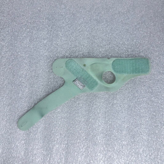 size 1 Owlet Dream Sock Replacement Right Foot Sock, Up to 12lbs, Teal - (READ)