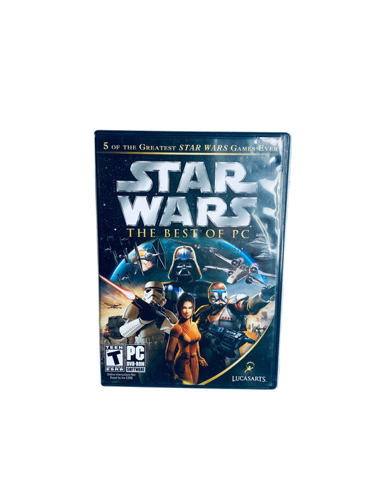 #17 - lucasArts Star Wars The Best Of PC DVD-ROM Replacement Discs - (READ) - (IN CONDITION AS SHOWN)