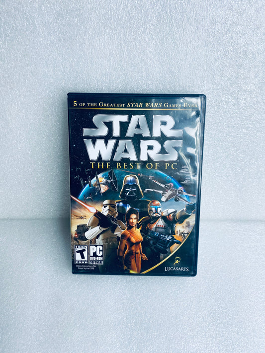 #17 - lucasArts Star Wars The Best Of PC DVD-ROM Replacement Discs - (READ) - (IN CONDITION AS SHOWN)