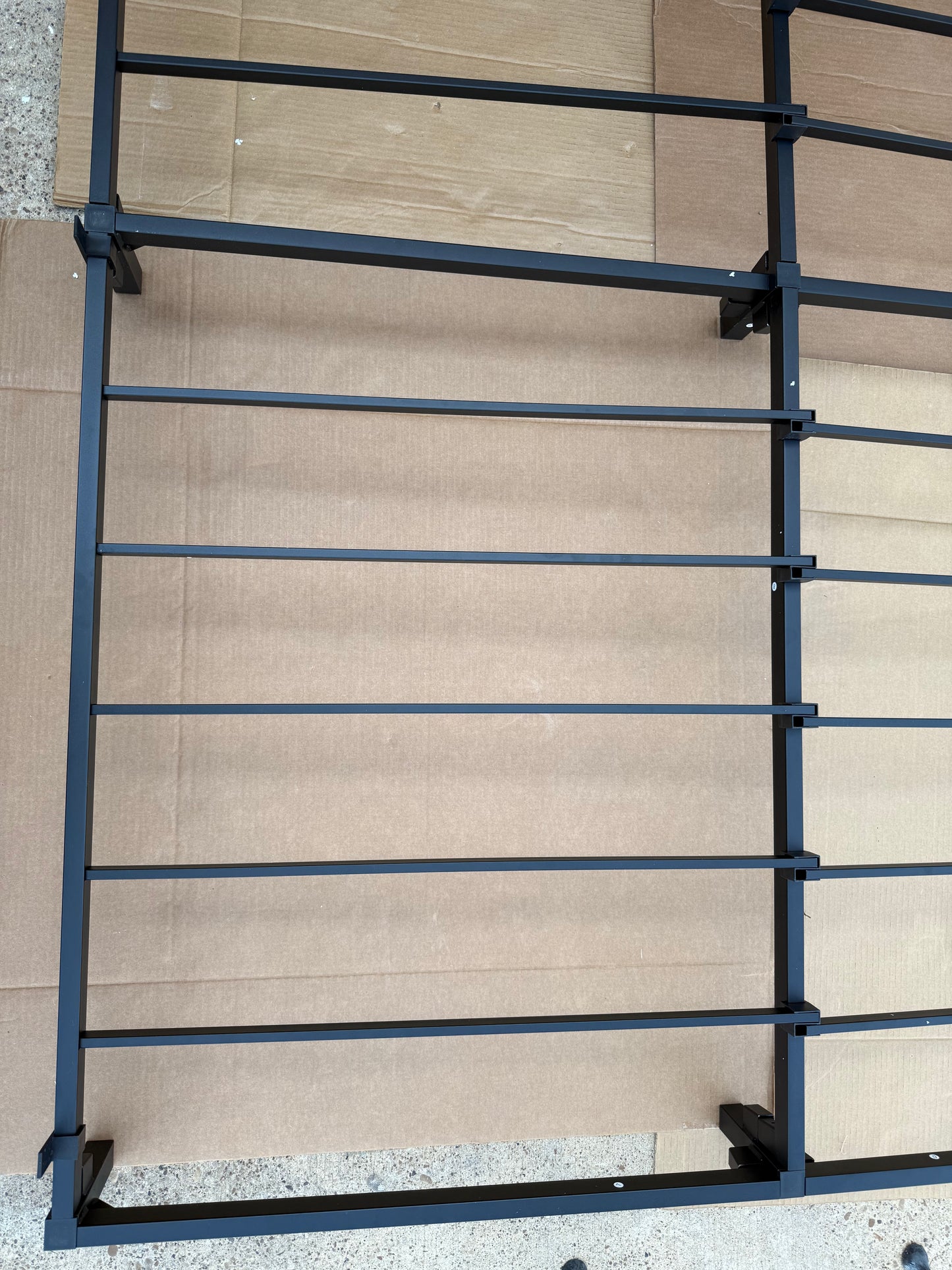 garveeHome 6” Queen Heavy Duty Metal Platform Bed Frame, 80" x 60" x 6" - (READ)