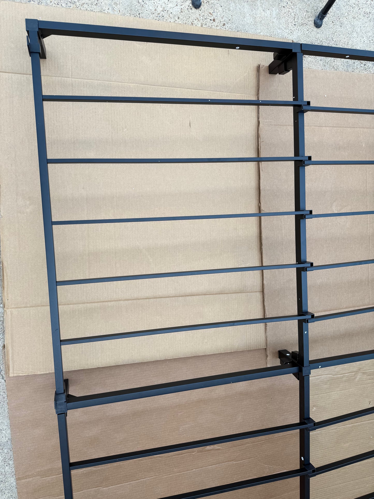 garveeHome 6” Queen Heavy Duty Metal Platform Bed Frame, 80" x 60" x 6" - (READ)