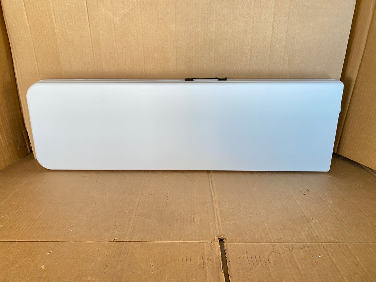New Open Box Garvee 6ft Portable Folding Bench With Steel Frame & Carry Handle