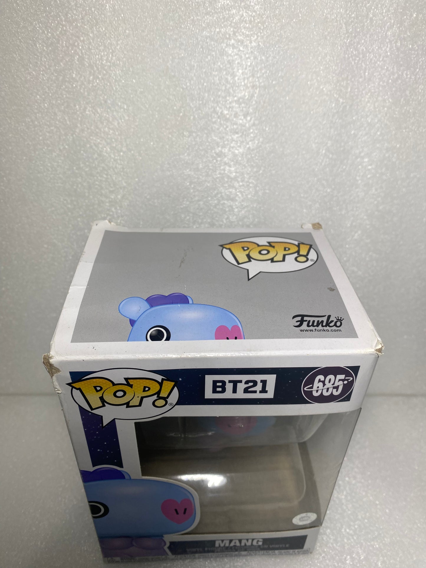 funko Pop #685 BT21 Mang Vinyl Figure, 6.25" x 4.5" x 3.5" - (READ)