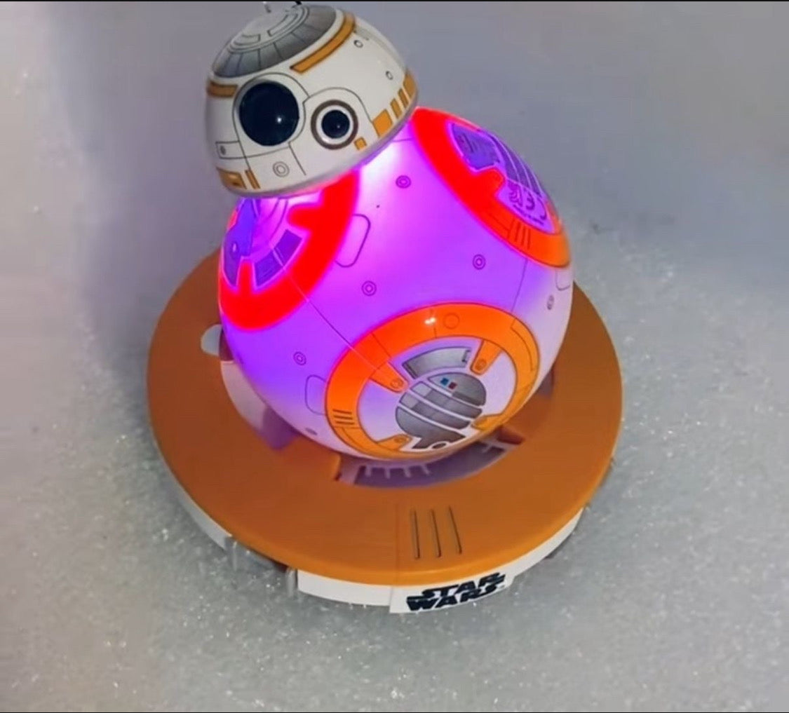 Sphero Star Wars 4" BB-8 Robot LED Color Droid With Charge Base - (READ)