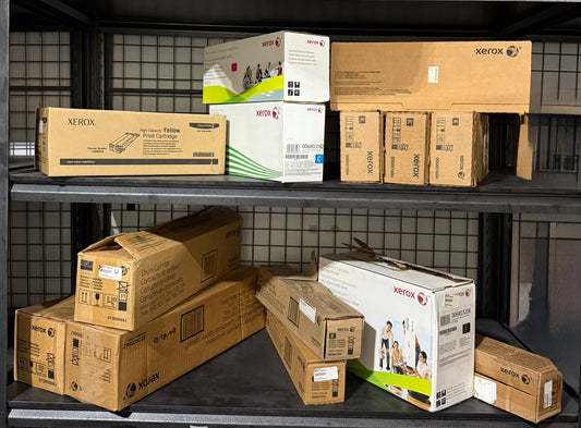#141 - Lot Of Various Xerox Printer Ink & Accessories - (IN GENEROUS QTY AS SHOWN) $$$$$$$