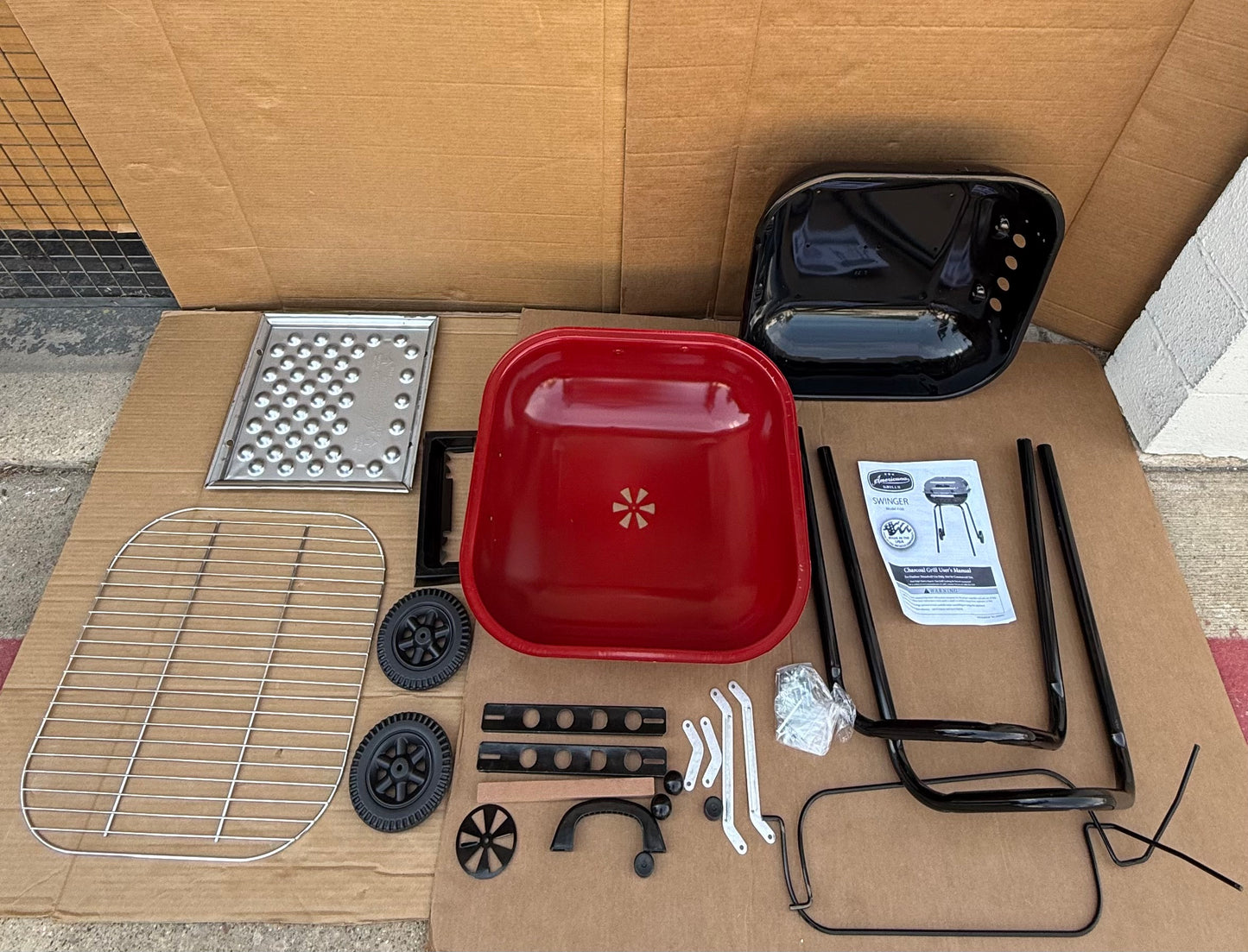 New Other - Americana The Swinger Grill In Red, 4100 - (READ)