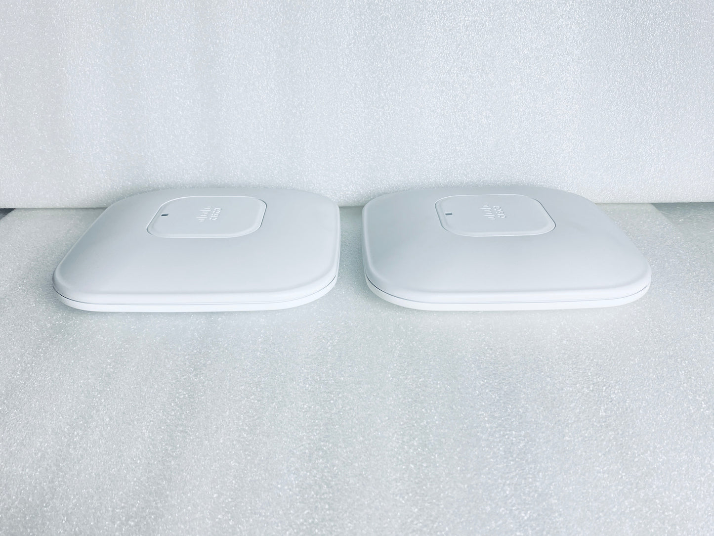 lot Of 2 - Cisco AIR-CAP3502I-A-K9 802.11n Dual Band Access Points & Mounts