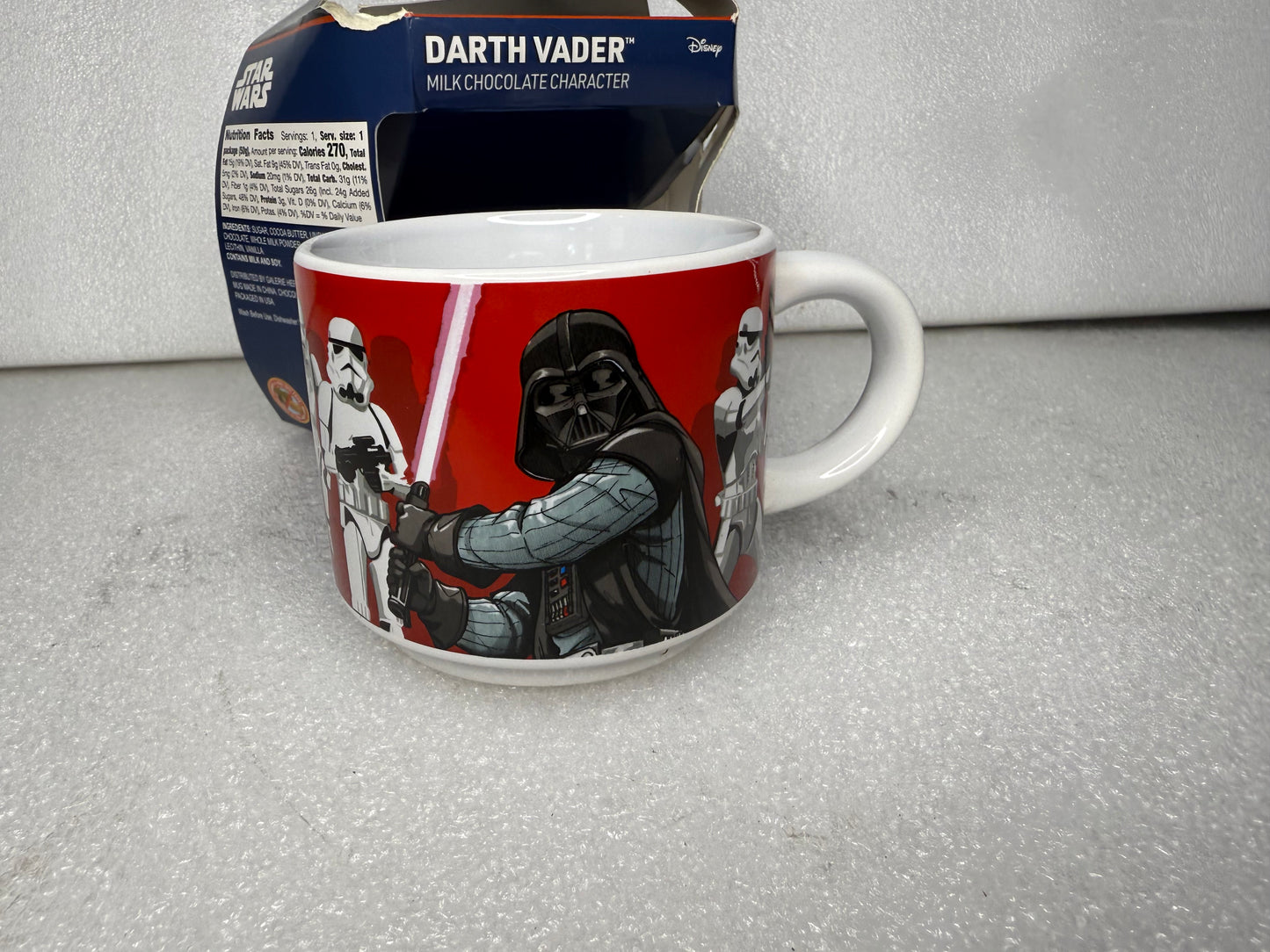 Star Wars Darth Vader Galerie Coffee / Cocoa Mug, 5" x 3.5" x 3", 35570 - (READ)