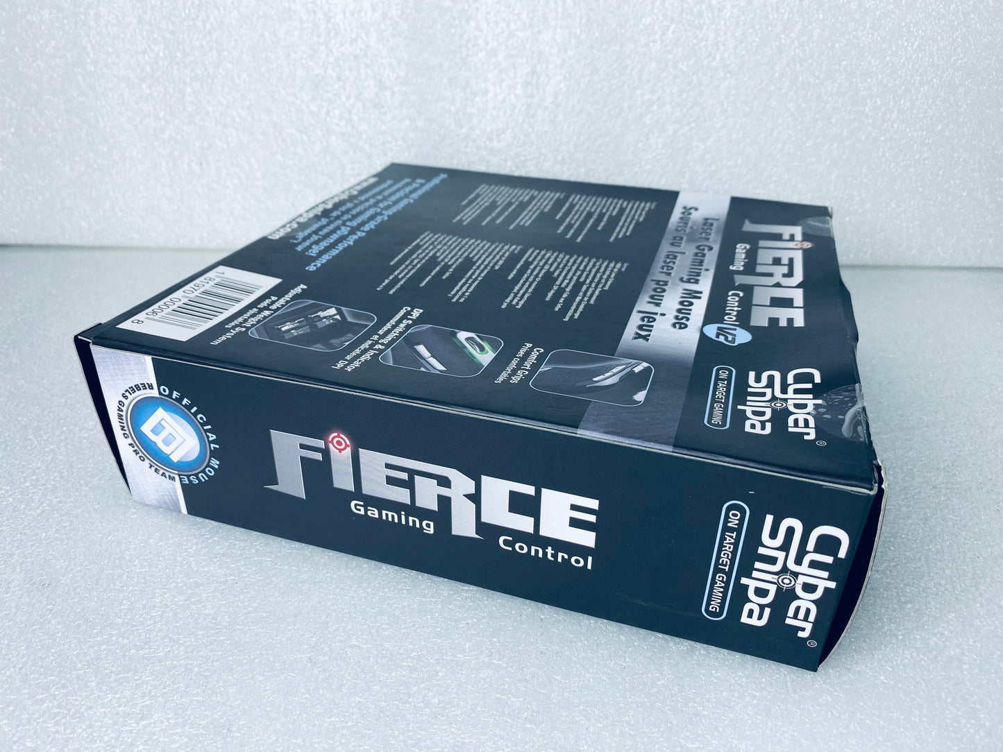#16 - open Box - Cyber Snipa 5000 DPI Fierce Laser Gaming Mouse V2, Black - (IN CONDITION AS SHOWN)