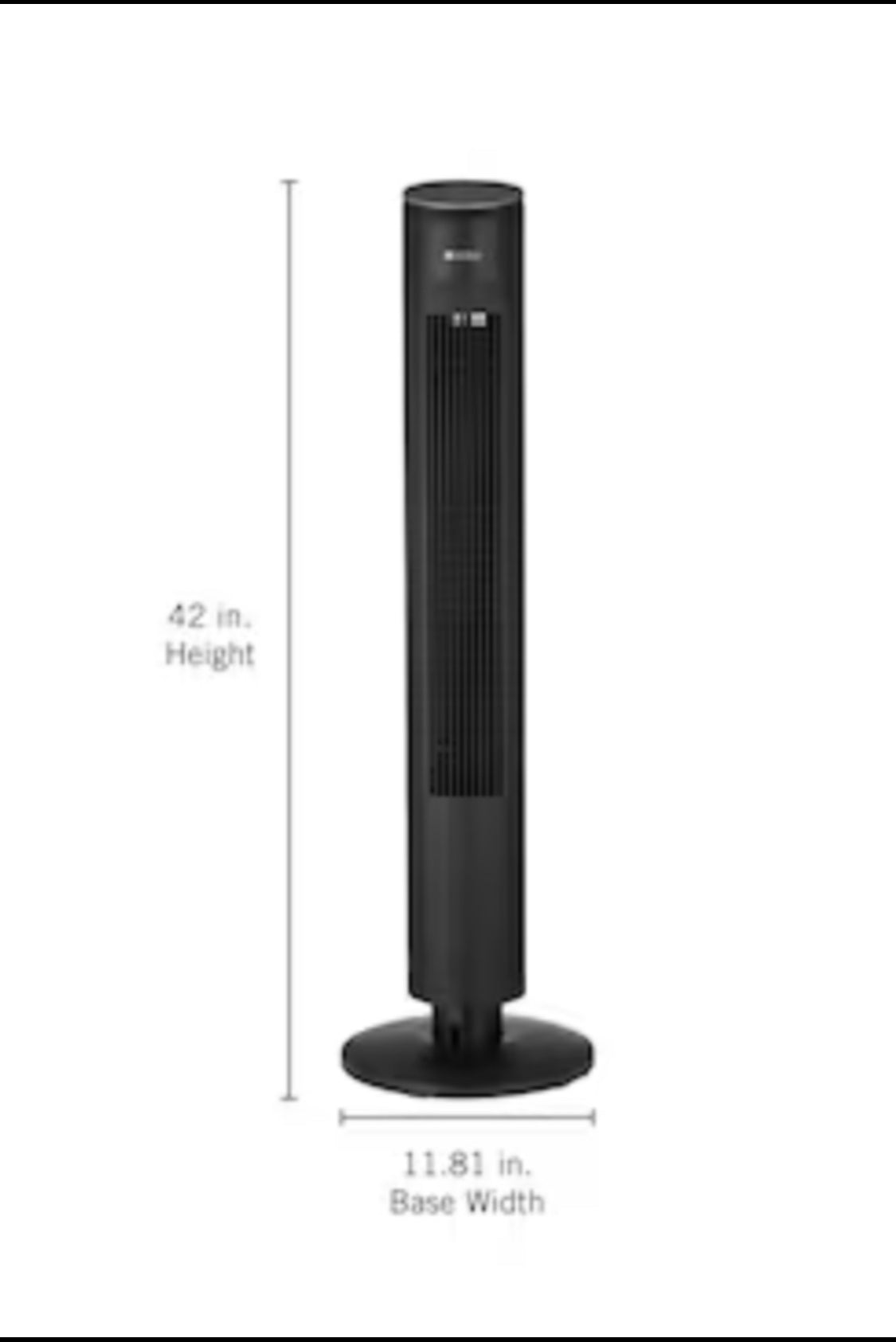 new Other - Utilitech 42” 120V 3-Speed Oscillating Tower Fan With Remote