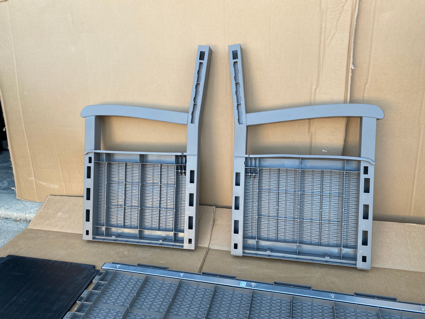 New Other Yitahome 70 Gallon 51" Storage Bench/Deck Box, Light Brown - (READ)