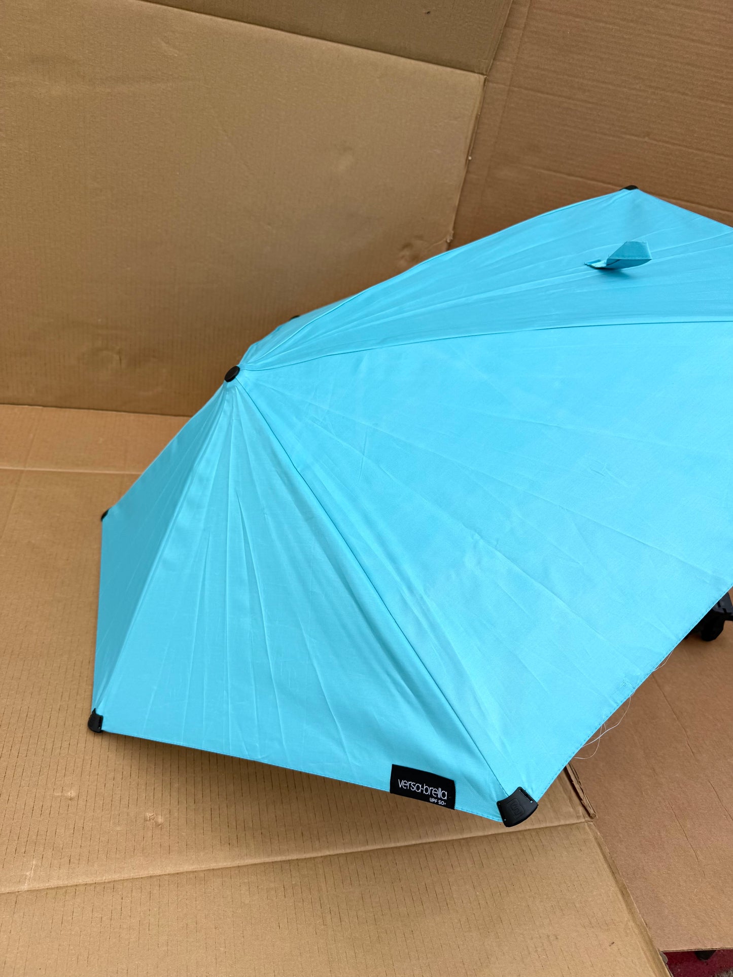 sport-Brella Versa-Brella Adjustable Umbrella W/Universal Clamp, Aqua - (READ)