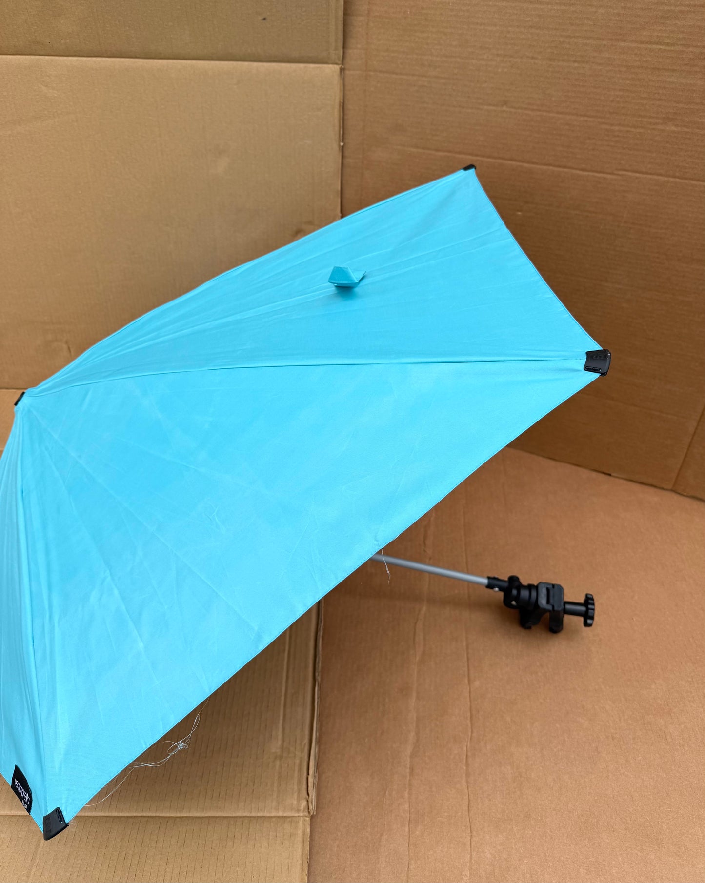 sport-Brella Versa-Brella Adjustable Umbrella W/Universal Clamp, Aqua - (READ)
