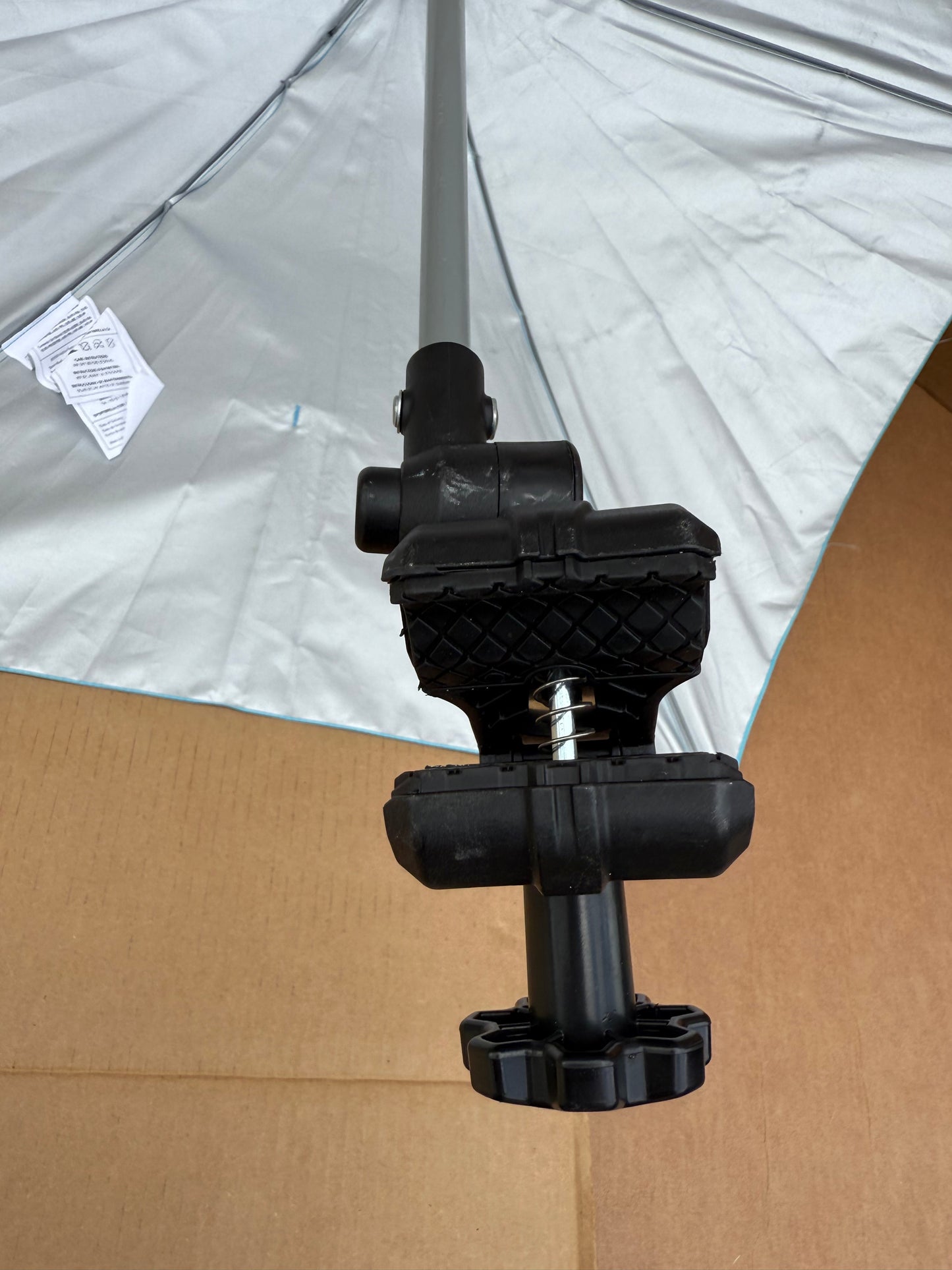 sport-Brella Versa-Brella Adjustable Umbrella W/Universal Clamp, Aqua - (READ)