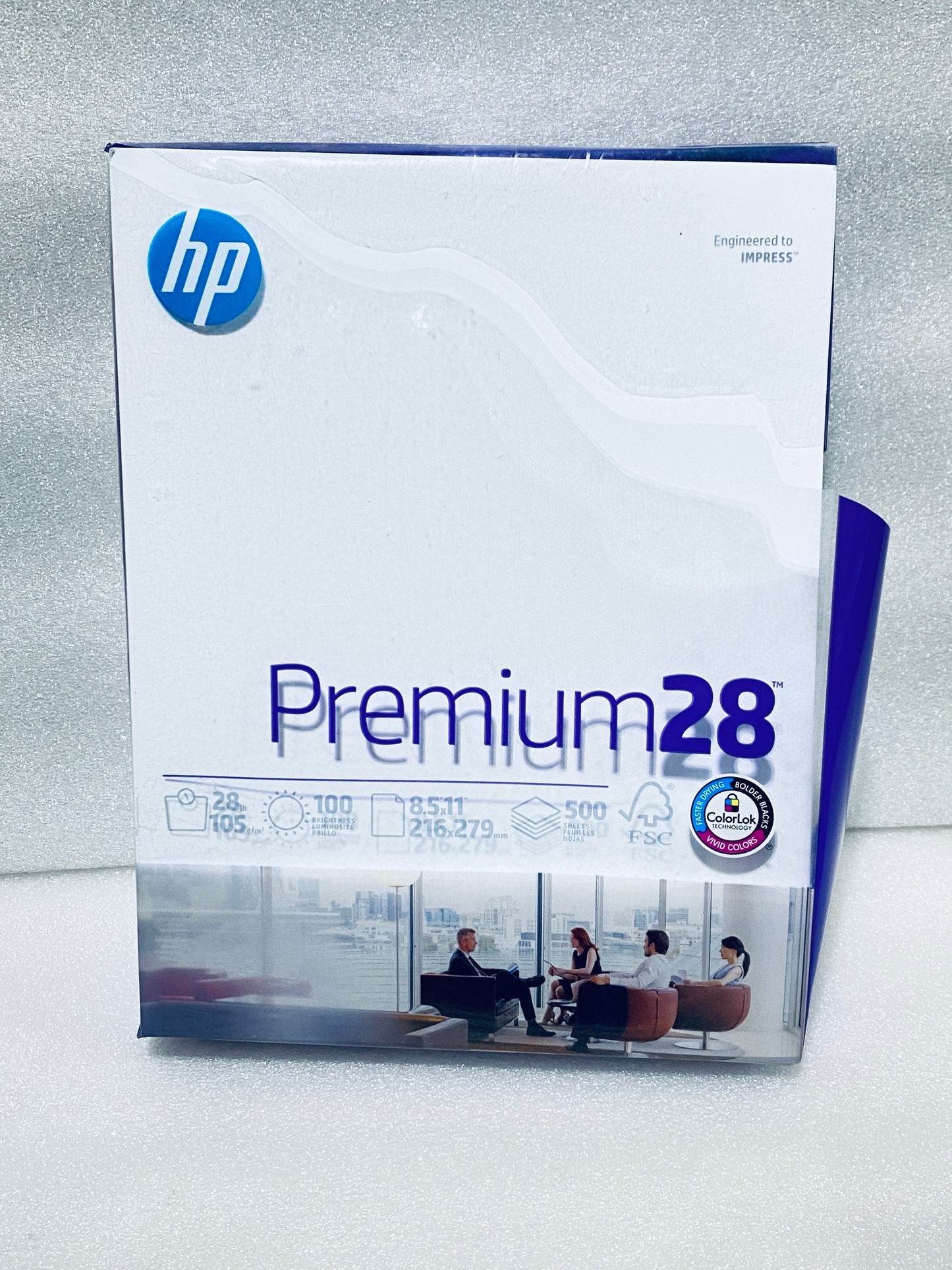 lot Of 3 New Other-HP Premium 28 100 Brightness 8.5" x 11" 500 Sheet Papers Each
