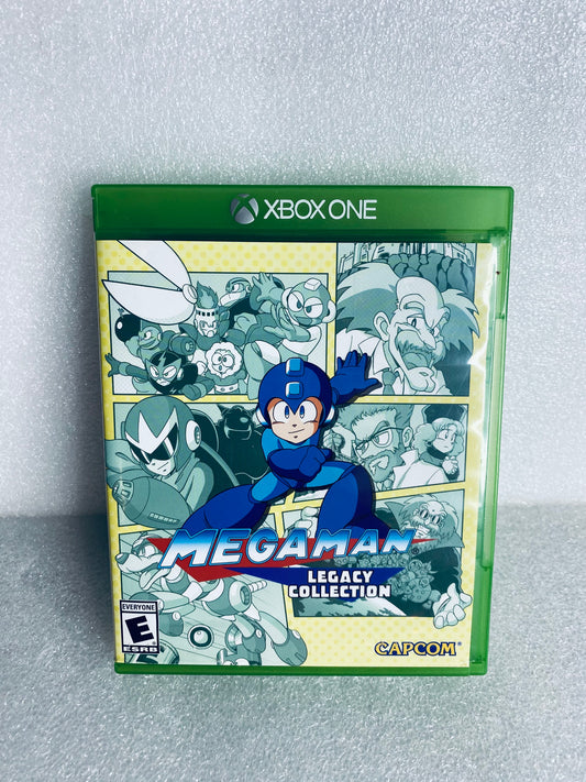 Capcom Megaman Legacy Collection For Microsoft Xbox One With Stickers