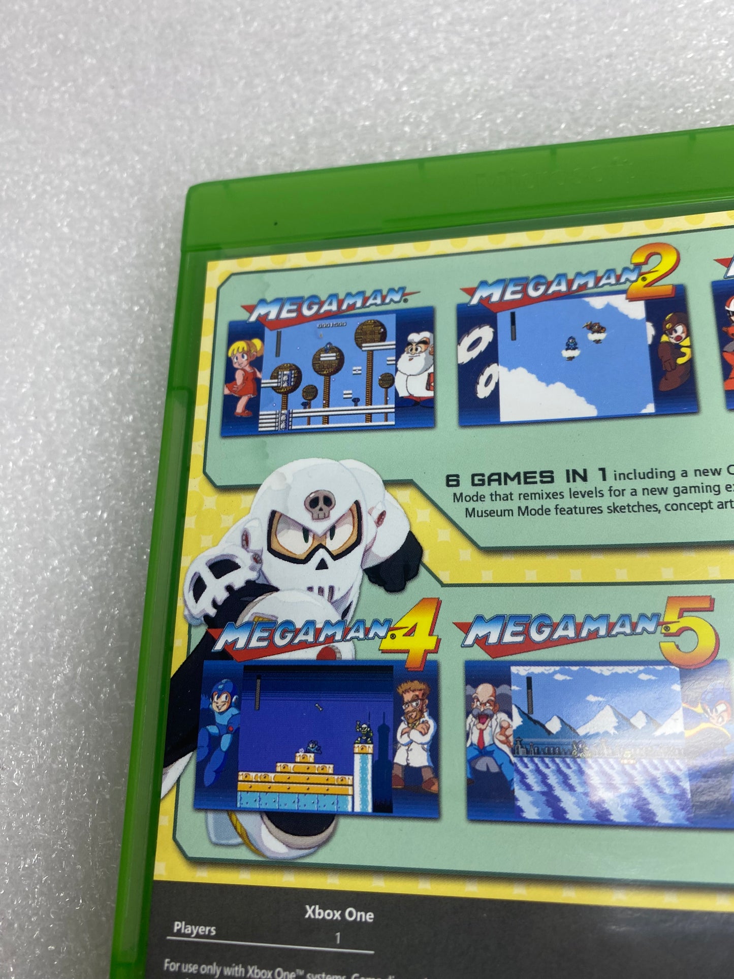 Capcom Megaman Legacy Collection For Microsoft Xbox One With Stickers