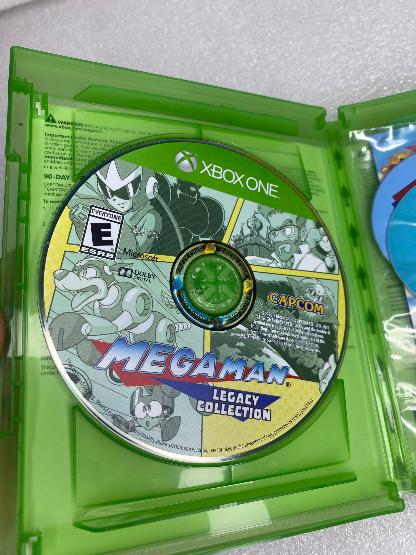 Capcom Megaman Legacy Collection For Microsoft Xbox One With Stickers