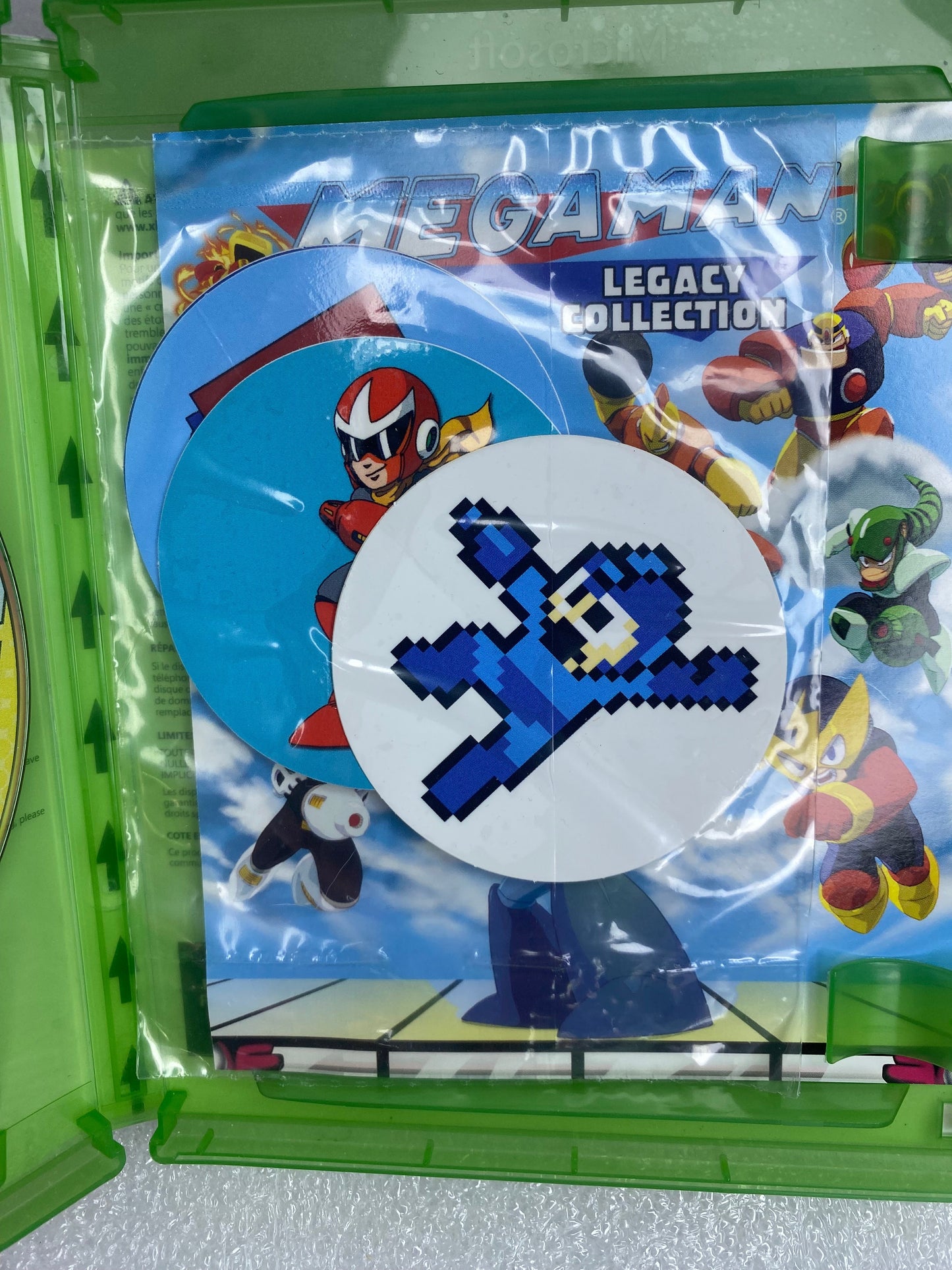 Capcom Megaman Legacy Collection For Microsoft Xbox One With Stickers