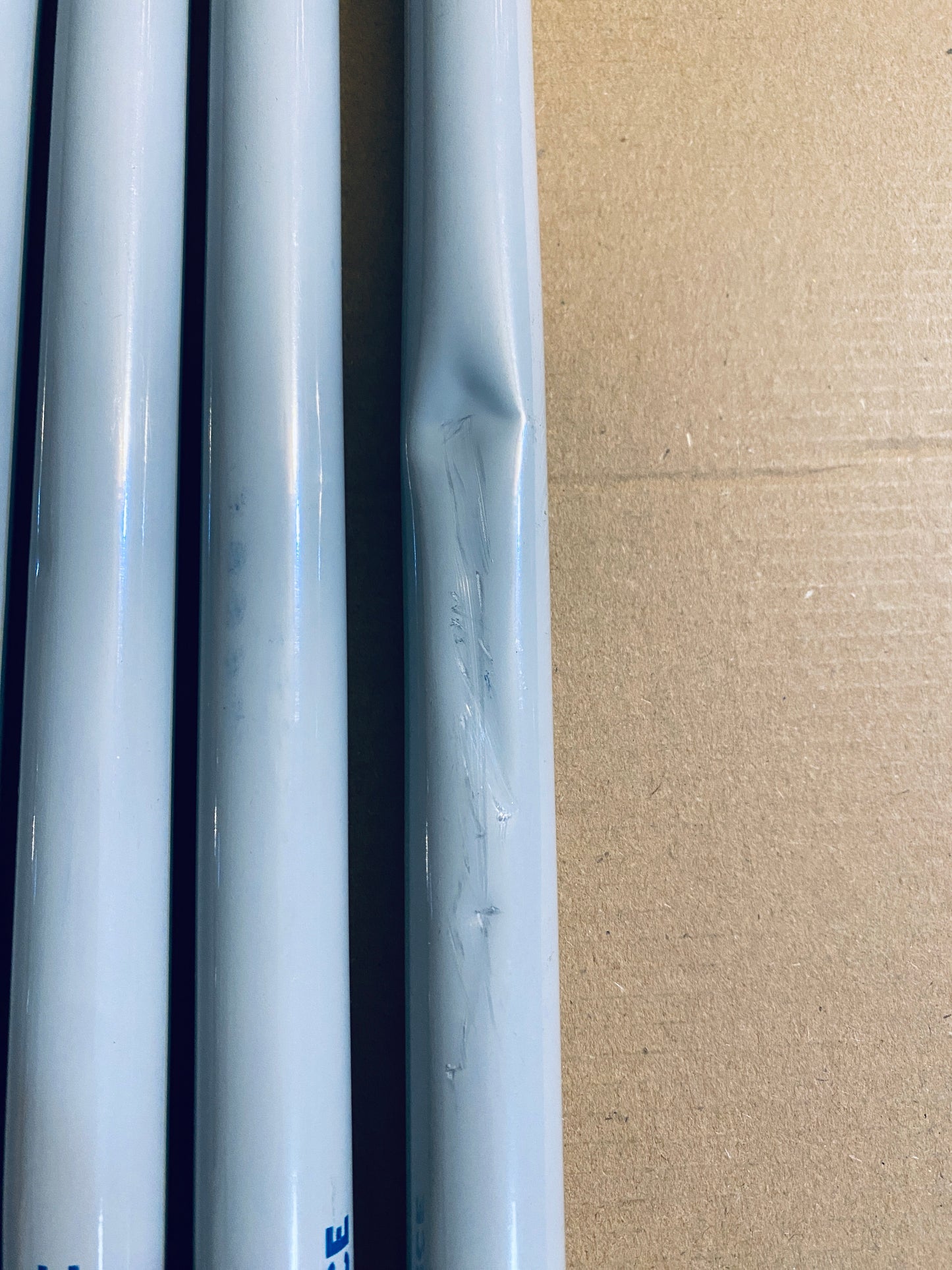 lot Of 9 New Other - Project Source 4ft Universal Threaded Steel Extension Poles