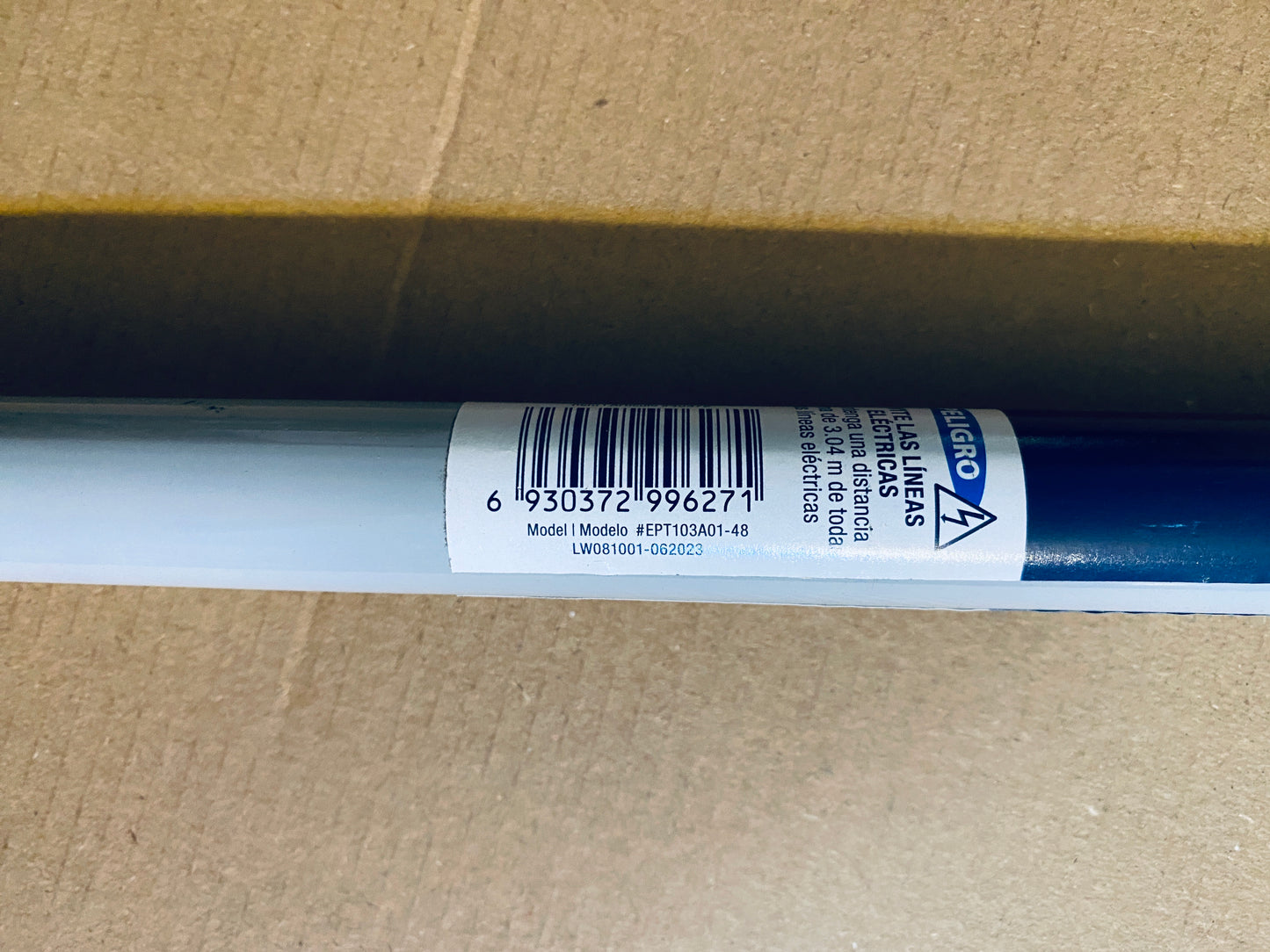 lot Of 9 New Other - Project Source 4ft Universal Threaded Steel Extension Poles
