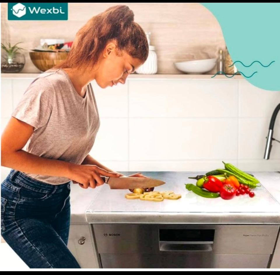 new Other Wexbi Acrylic Cutting Board With Lip & Non-Slip Feature, 24" x 18"