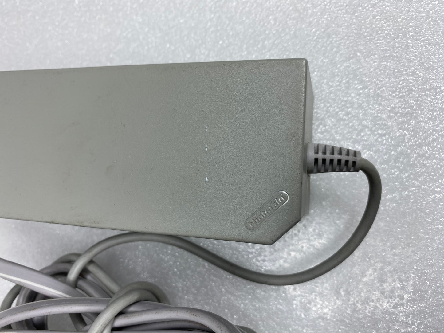 #06 - nintendo Wii AC Adapter Power Supply 12V, Gray, RVL-002 - (READ) - (IN CONDITION AS SHOWN)