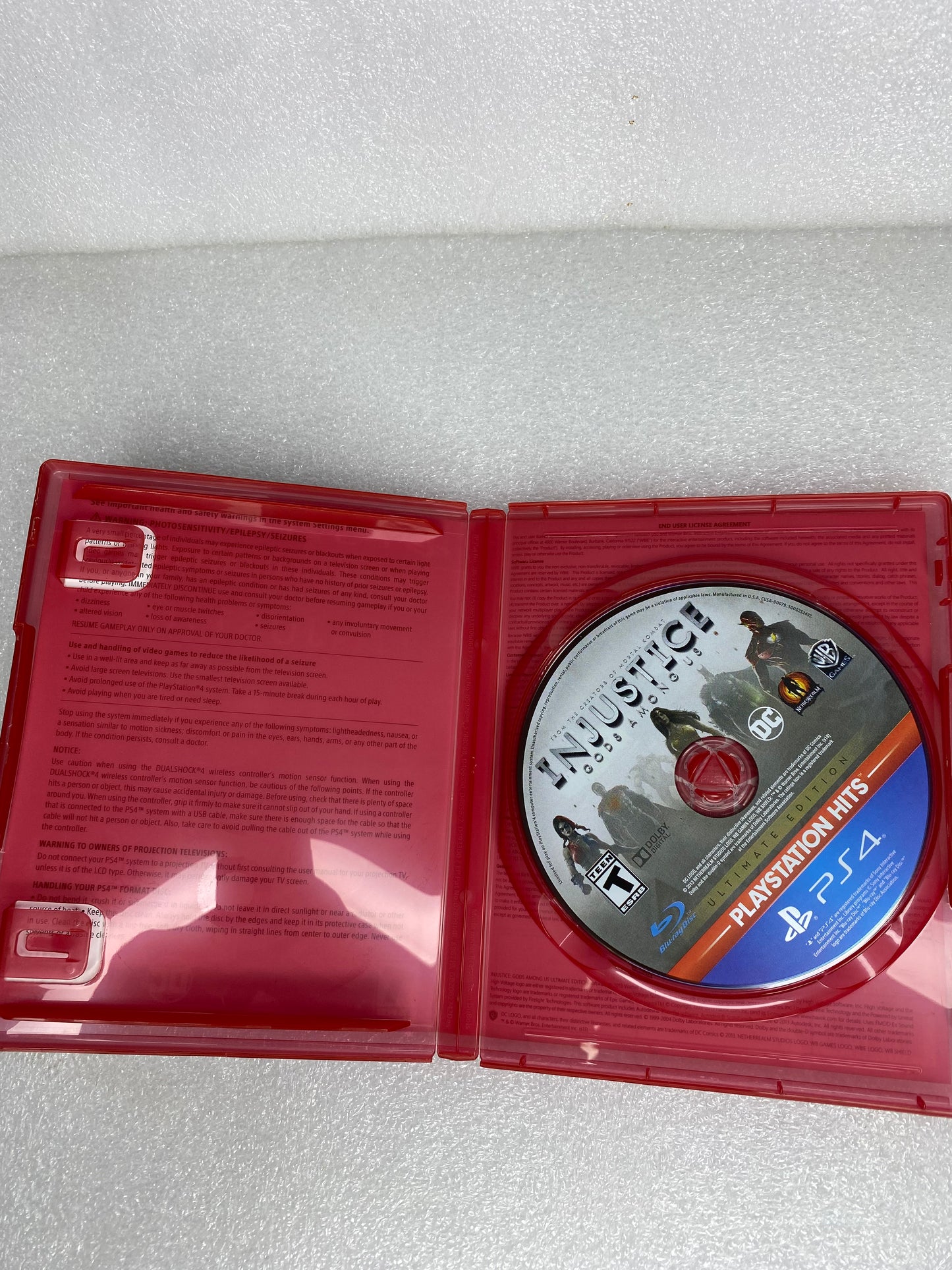 sony PlayStation 4 PS4 Injustice Gods Among Us Ultimate Edition - (READ)