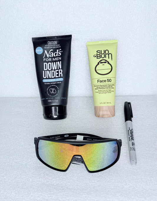 #180 - lot Of 3 - Health Items & Stylish Body Glove Sunglasses With Tags - (AS SHOWN)