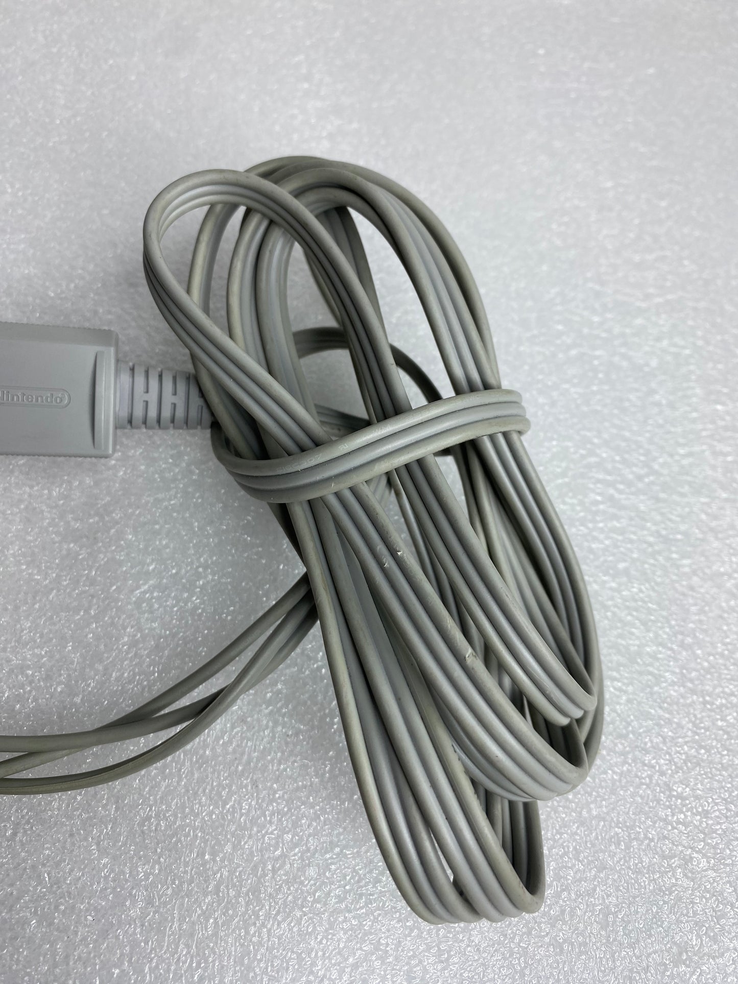 official OEM Nintendo Wii AV Audio Video Cable Cord, Gray, RVL-009 - (READ)