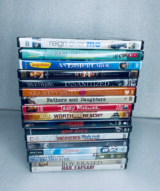 #10 - lot Of 17 New - Mixed Selection DVD Movies - (IN CONDITION AS SHOWN)