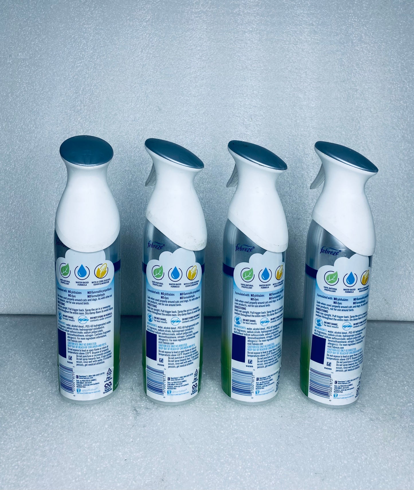 #14 - lot of 4 New - Febreze Air Pet Odor Eliminator 8.8 oz. Fresh Scent - (READ) - (IN CONDITION AS SHOWN)