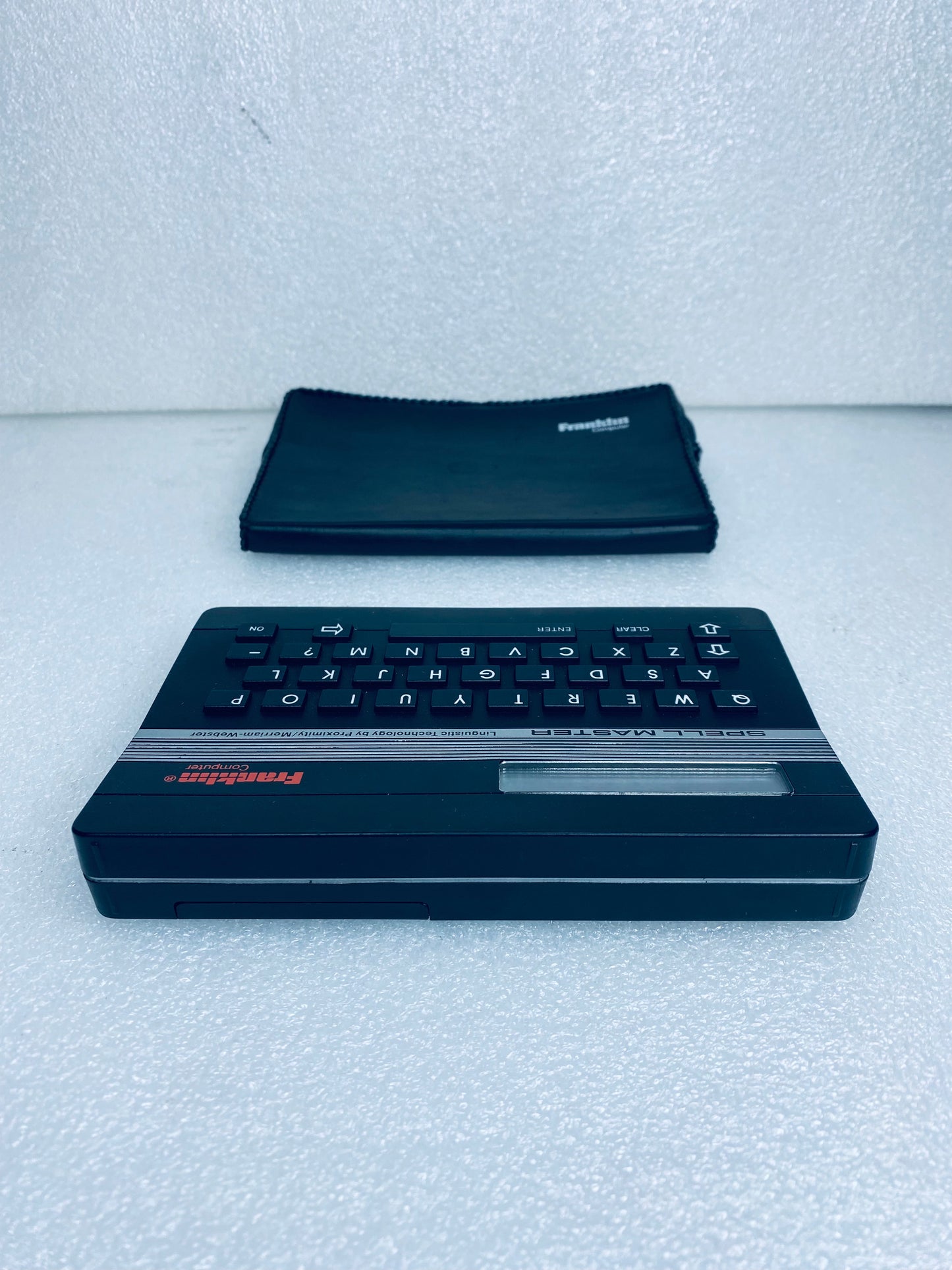 #25 - franklin Computer Spell Master Linguistic Technology Black SA-103 - (READ) - (IN CONDITION AS SHOWN)