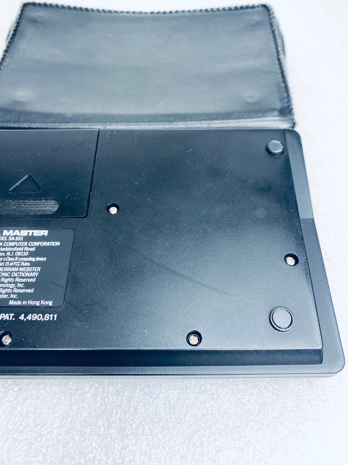 #25 - franklin Computer Spell Master Linguistic Technology Black SA-103 - (READ) - (IN CONDITION AS SHOWN)
