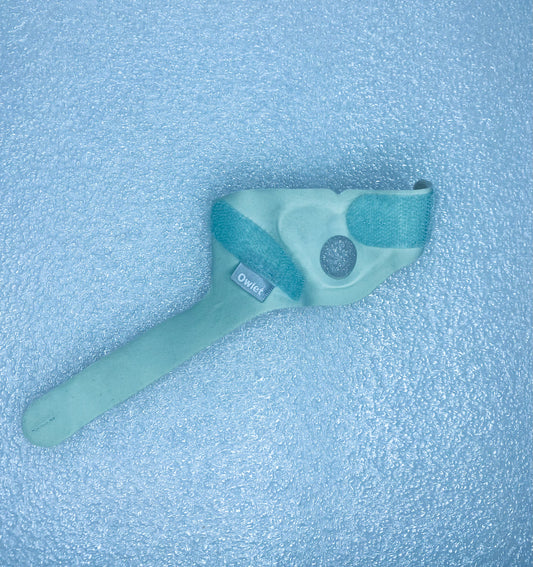 owlet Dream Sock Replacement Sock Size 1, Up to 12lbs, Right, Teal - (READ)