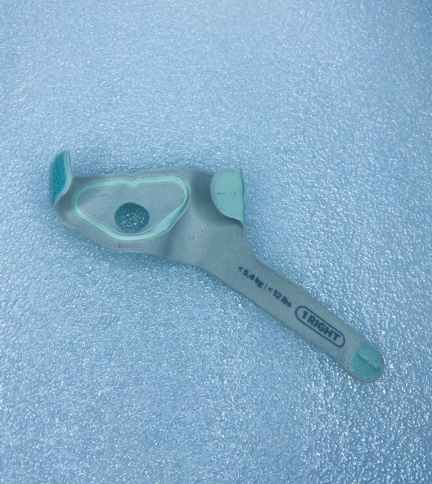 owlet Dream Sock Replacement Sock Size 1, Up to 12lbs, Right, Teal - (READ)