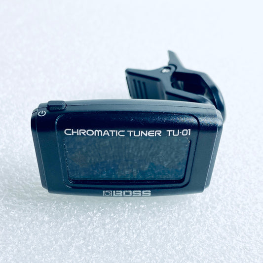 boss Chromatic Tuner With Clip TU-01, Black